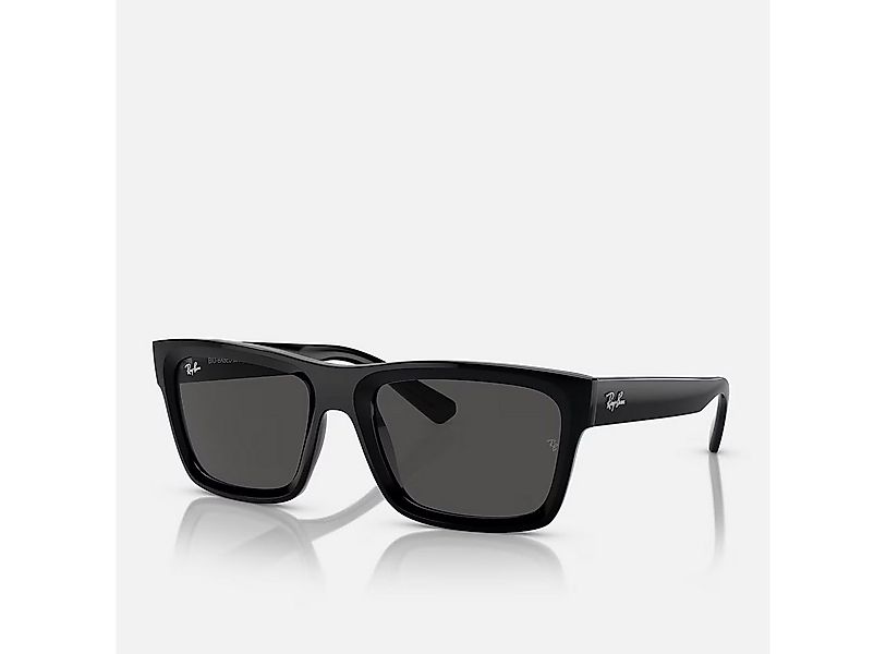 Ray-Ban Sonnenbrille Ray-Ban Warren Bio Based RB4396 667787 57 Black Dark G günstig online kaufen