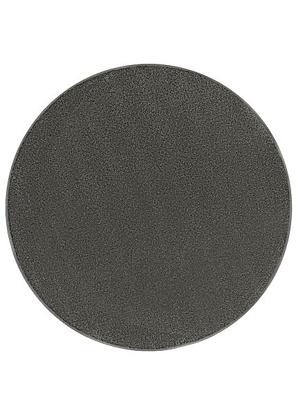 Tapiso Teppich MONO, rund, Höhe: 6 mm, Kurzflor Indoor Outdoor Einfarbig günstig online kaufen