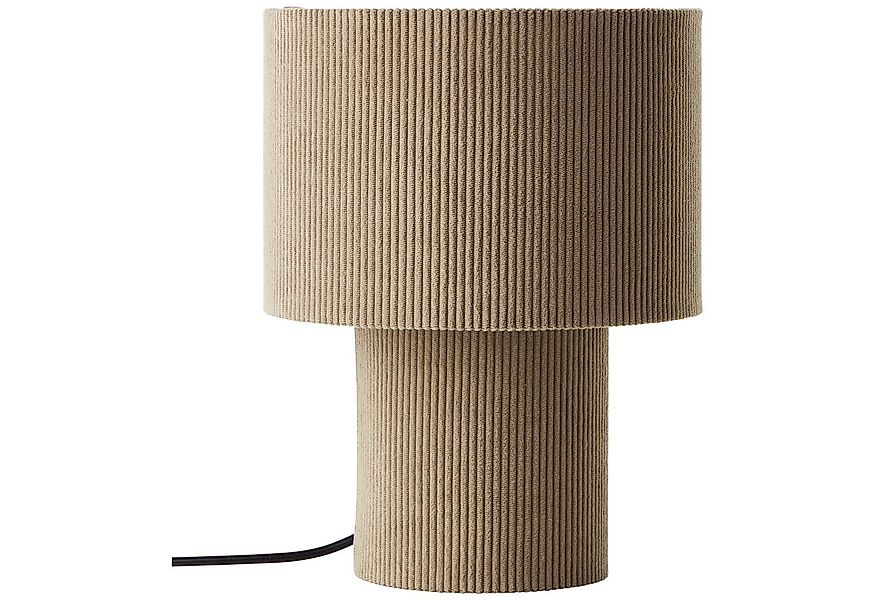 Brilliant Tischleuchte Tony, ohne Leuchtmittel, mit Cord-Lampenschirm, 30 x günstig online kaufen