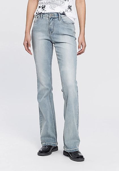 Arizona Bootcut-Jeans "Shaping", elastische Passform, Bootcut-Beinform, Use günstig online kaufen
