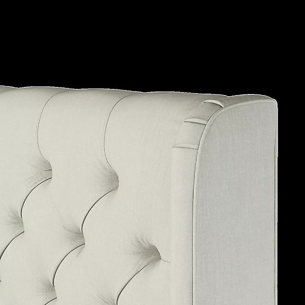 Romare Polsterbett mit Schubladen (160 x 200 cm), Elfenbein - MADE.com günstig online kaufen