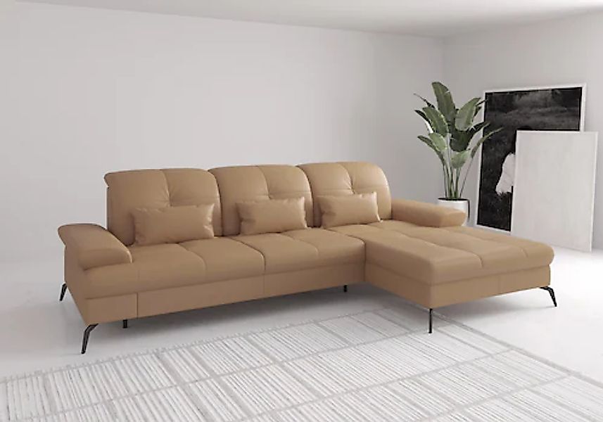 sit&more Ecksofa »Amica«, inkl Sitztiefenverstellung und Armteilverstellung günstig online kaufen