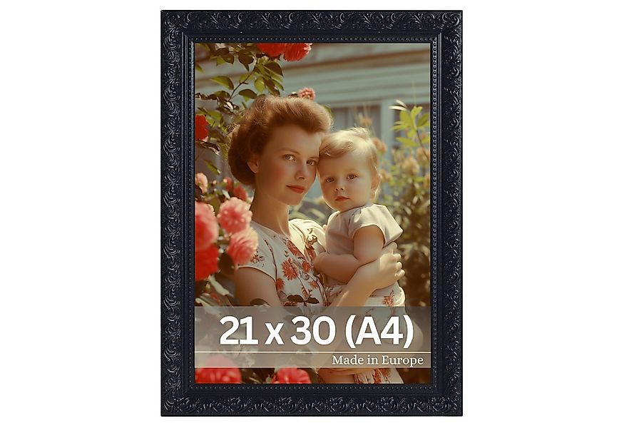 Victor (Zenith) Bilderrahmen Rubens, Bilderrahmen 21x30 cm Schwarz A4, Bild günstig online kaufen
