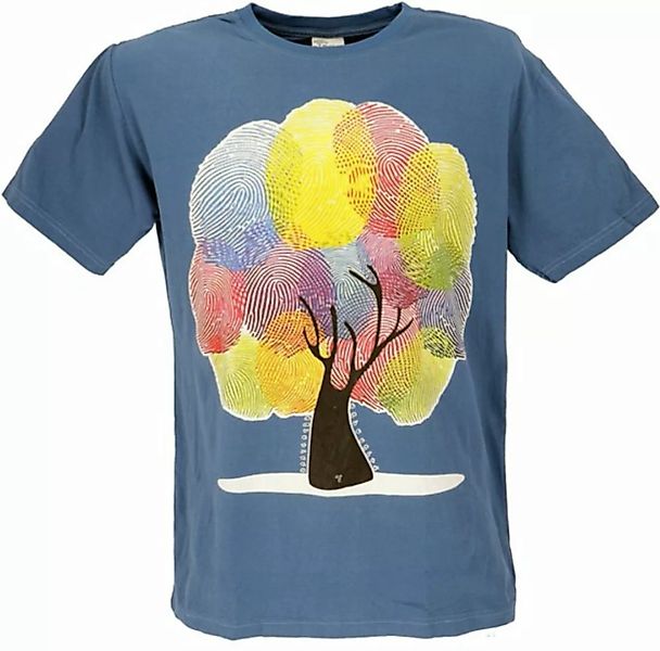 Guru-Shop T-Shirt Retro T-Shirt, Tree save earth T-Shirt - Finger.. Retro günstig online kaufen