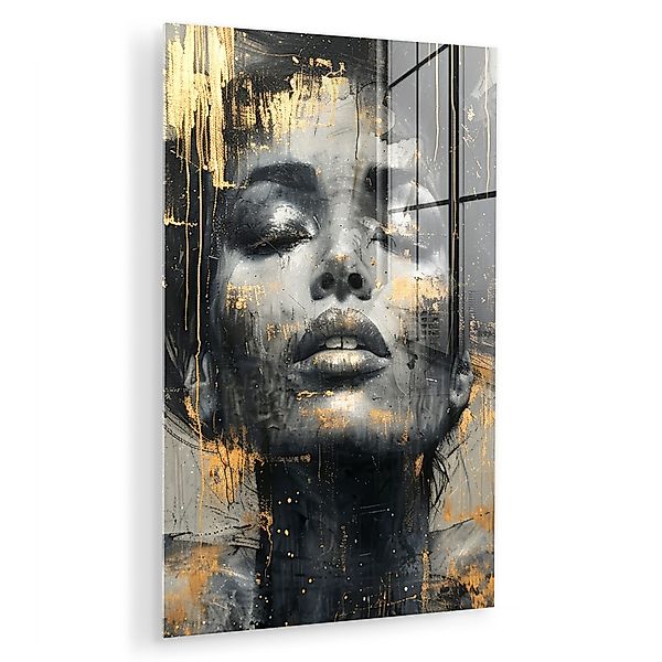 MuchoWow Acrylglasbild Frau - Kunst - günstig online kaufen