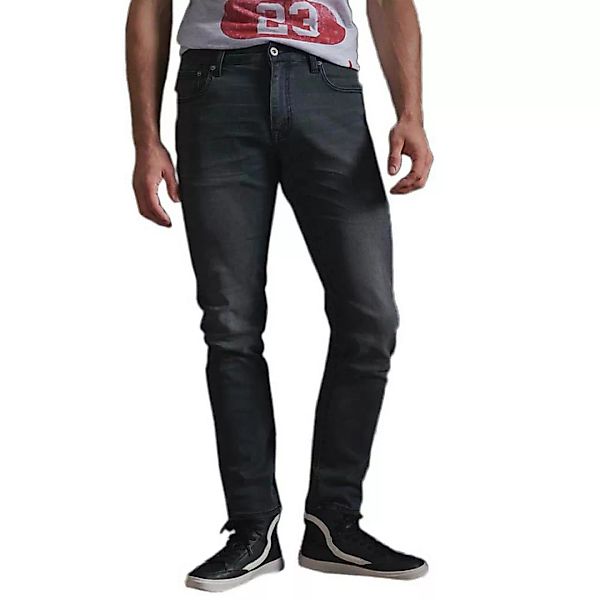 Superdry Slim Jeans 32 Portland Washed Black günstig online kaufen