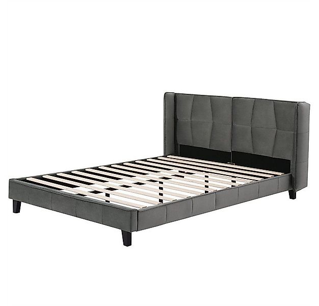 Sweiko Polsterbett Jugentbett mit Lattenrost und Kopfteil, (Holzlattenunter günstig online kaufen