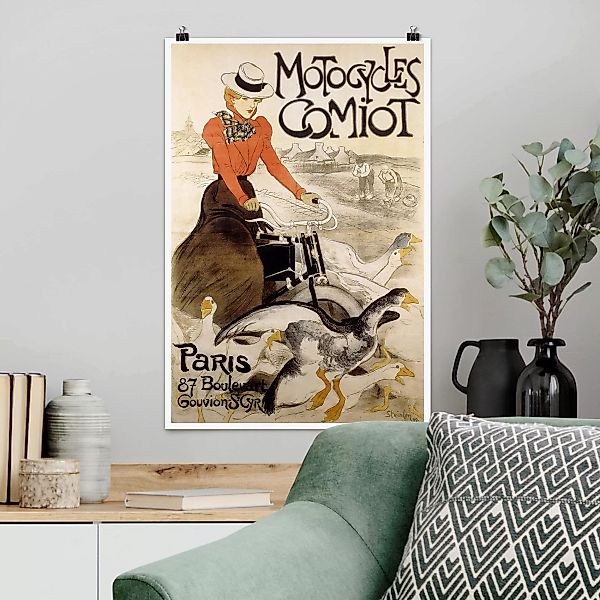 Poster Spruch - Hochformat Théophile-Alexandre Steinlen - Werbeplakat für M günstig online kaufen