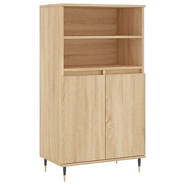 vidaXL Highboard Sonoma-Eiche 60x36x110 cm Holzwerkstoff 831479 günstig online kaufen