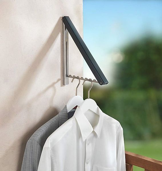WENKO Kleiderstange Klapp-Garderobe Outdoor, wetterfest, platzsparend, günstig online kaufen