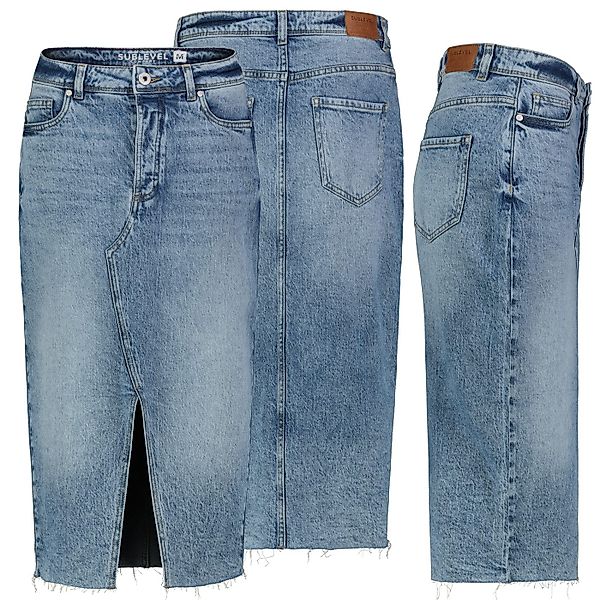 SUBLEVEL Jeansrock Damen Jeans rock Rock günstig online kaufen
