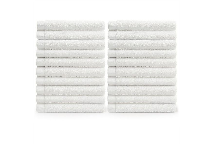 Blumtal Gästehandtücher 30x30cm - weich und saugstark, Frottee (24-St), 12e günstig online kaufen