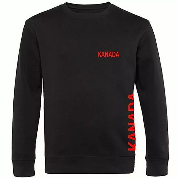 multifanshop Sweatshirt Kanada - Brust & Seite - Pullover günstig online kaufen