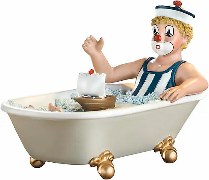 Gildeclowns Sammelfigur "Clown Dekofigur, Auf grosser Fahrt", handbemalt, W günstig online kaufen