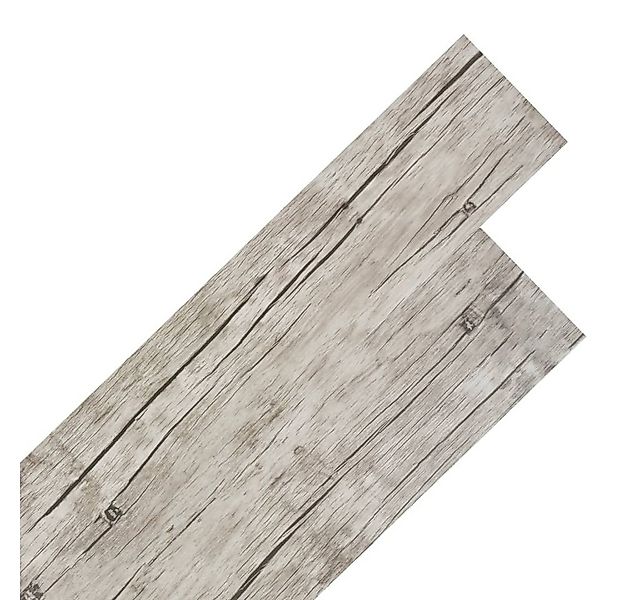 vidaXL Kunststoff-Fliesen, PVC-Fliesen Selbstklebend 2,51 m² 2 mm Eiche Gew günstig online kaufen
