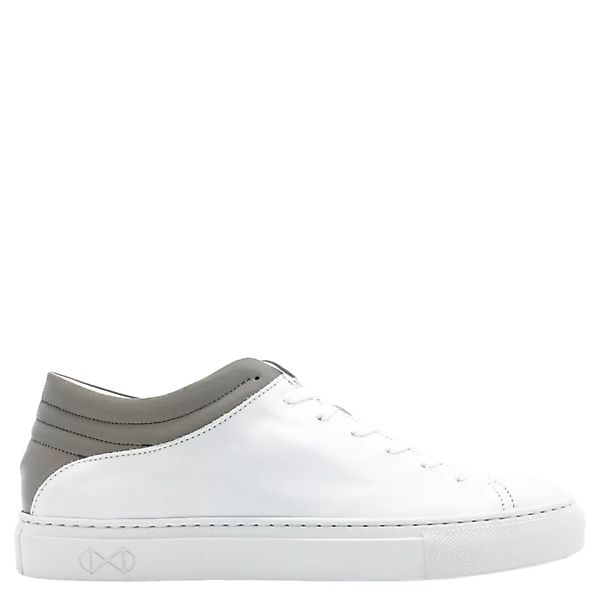Sneaker Aus Leder "Nat-2 Sleek Low White Reflective" In Weiß günstig online kaufen