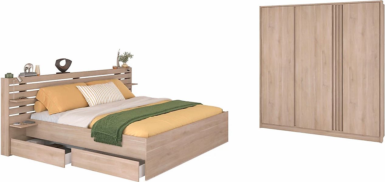 Parisot Schlafzimmer-Set "Parisot Escale 28" Set, 9 tlg. günstig online kaufen