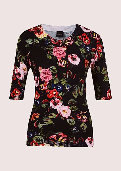 MADELEINE Longpullover "Pullover Rundhals-Pullover mit Unikat-Print" günstig online kaufen