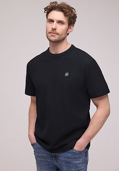 STREET ONE MEN T-Shirt im soften Baumwoll-Mix günstig online kaufen