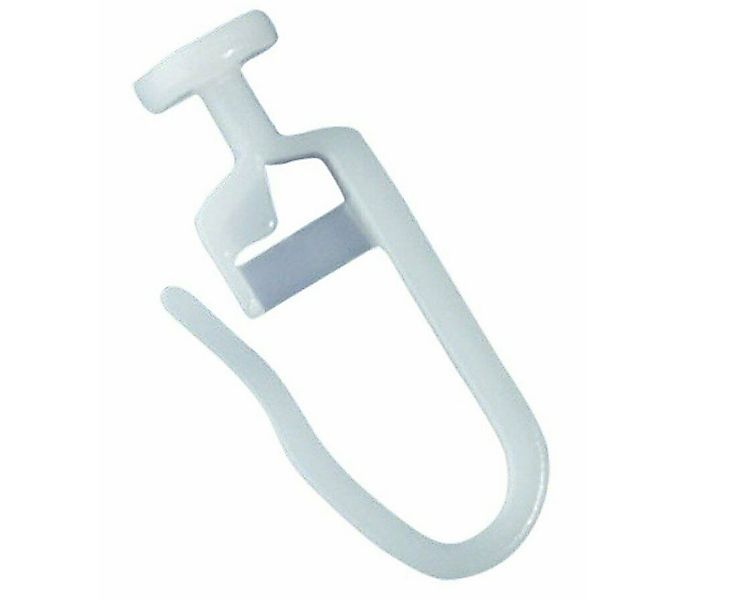 rewagi Gardinenhaken Faltengleiter mit Rundkopf Ø 7mm, Gardienhaken, Gardin günstig online kaufen