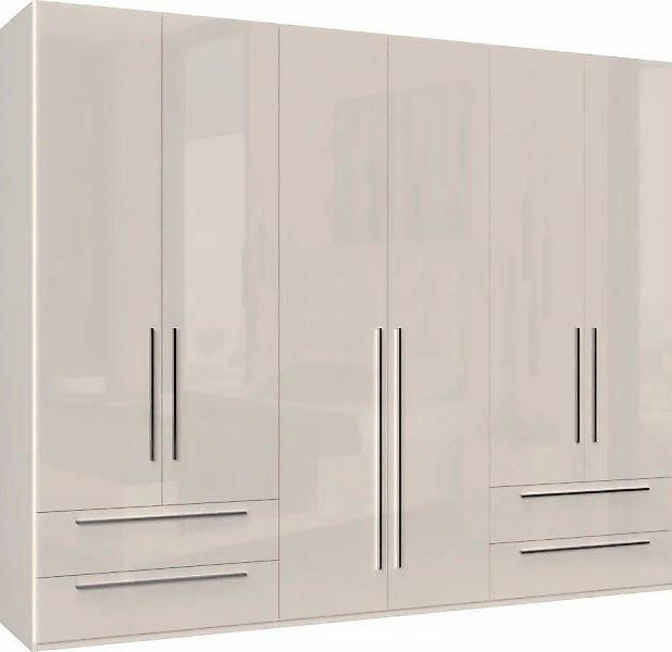 Places of Style Kleiderschrank "Piano, UV lackiert, hochglänzend in beige o günstig online kaufen