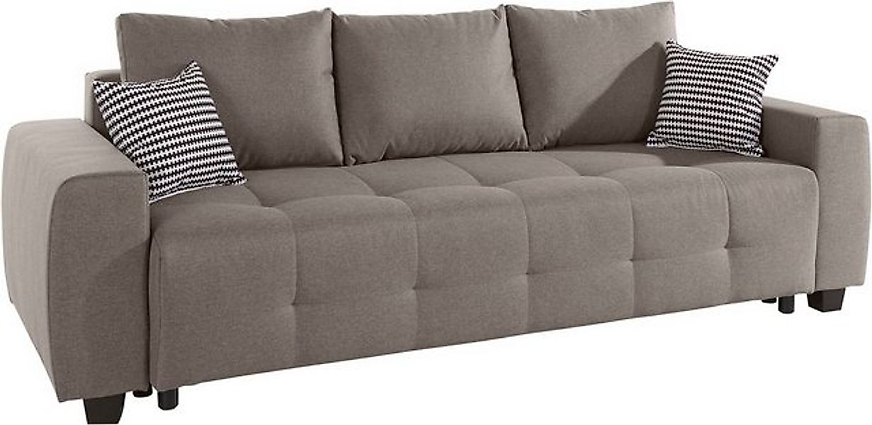 COLLECTION AB Schlafsofa Bella, mit Bettfunktion und Bettkasten, inkl. lose günstig online kaufen