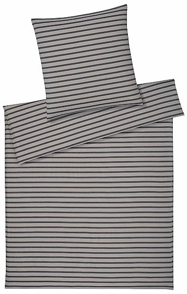 Elegante Bettwäsche "Inverness" 2 Stk. tlg. angenehmes Hautgefühl günstig online kaufen