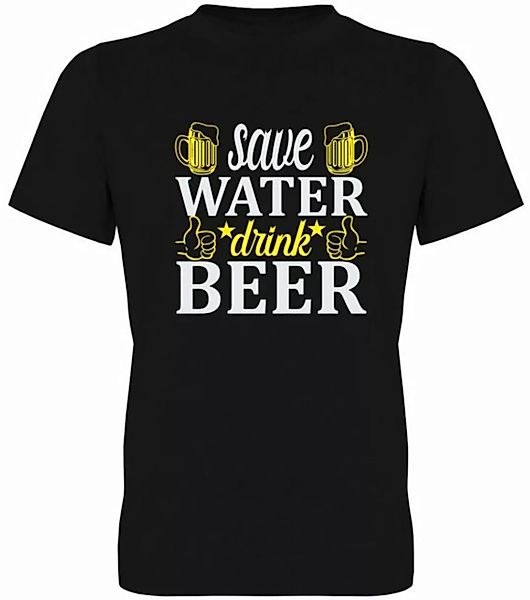 G-graphics T-Shirt Save Water – Drink Beer Herren T-Shirt, mit Frontprint, günstig online kaufen