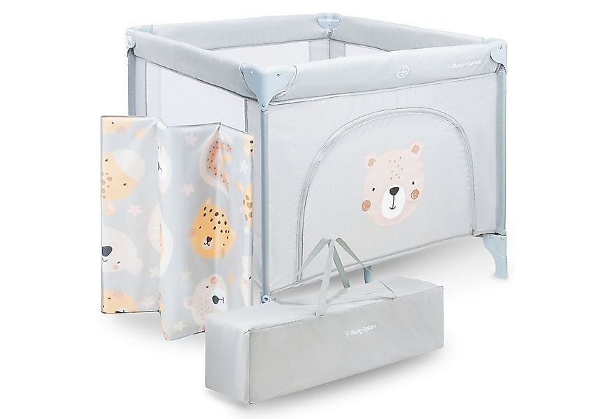 Moby-System Laufgitter Moby-System Laufstall für Kinder mit Matratze und Tr günstig online kaufen