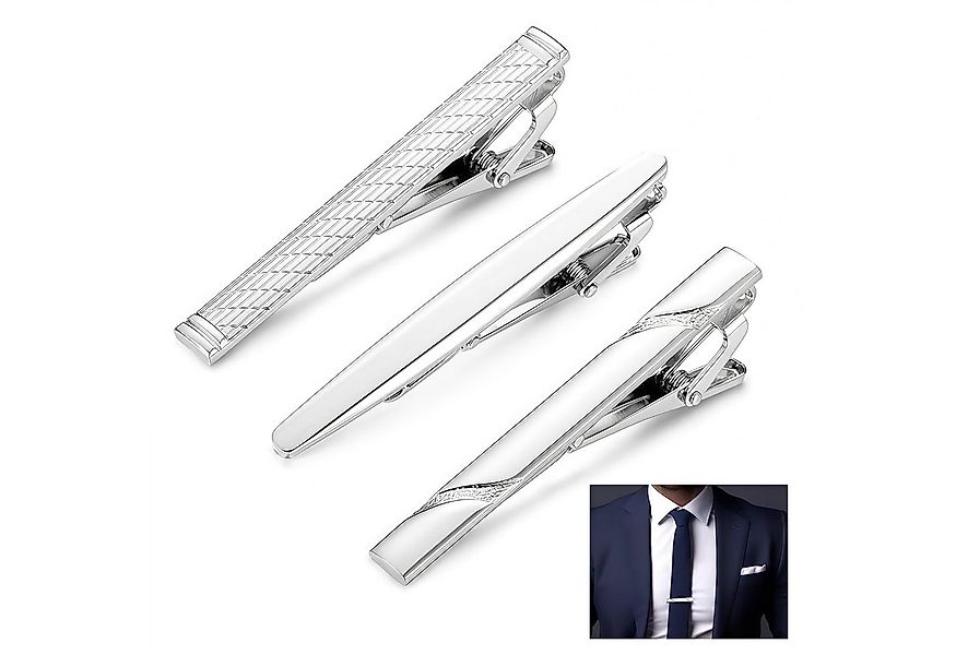 FOUORTUNATE-BEE Krawattennadel 3-teiliges Herren-Set mit Krawattenklammer u günstig online kaufen