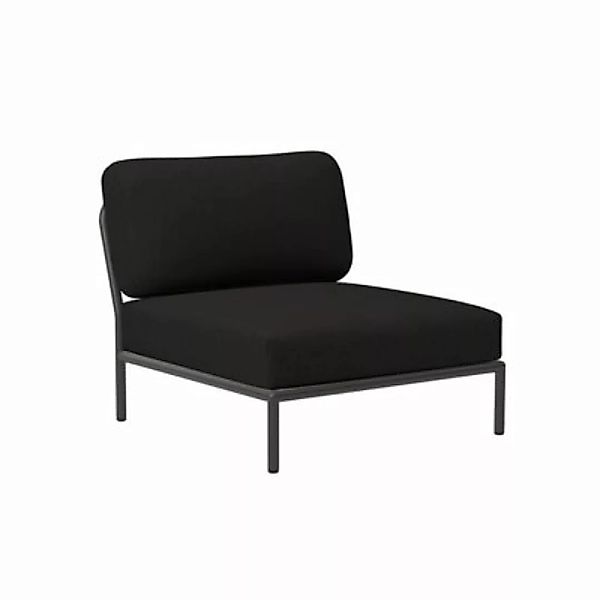 Lounge Sessel Level textil schwarz - Houe - Schwarz günstig online kaufen