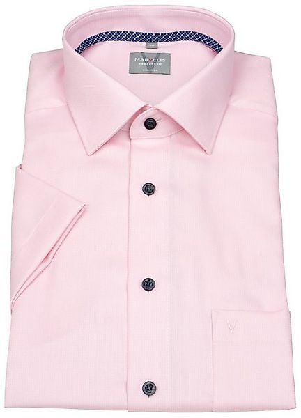 MARVELIS Kurzarmhemd Comfort Fit bequeme Schnittführung günstig online kaufen