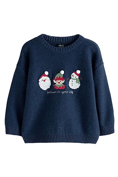 Next Weihnachtspullover Weihnachtlicher Strickpullover (1-tlg) günstig online kaufen