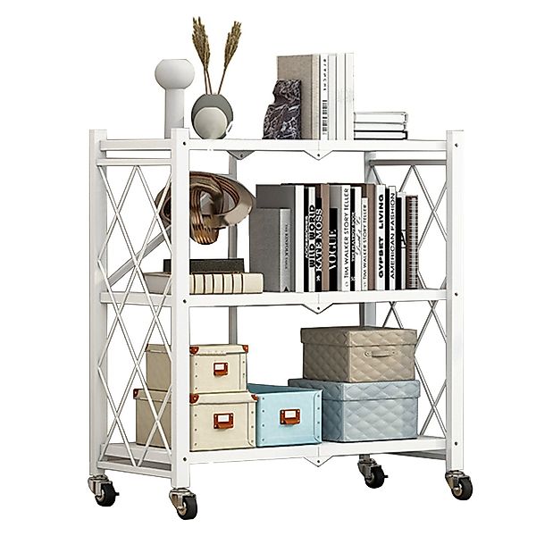 TWSOUL Standregal Klappbares Regal mit Rollen, günstig online kaufen
