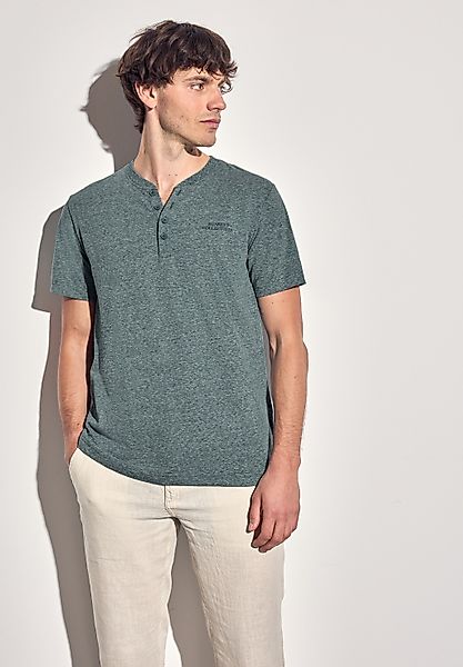 STREET ONE MEN T-Shirt, aus softem Materialmix günstig online kaufen