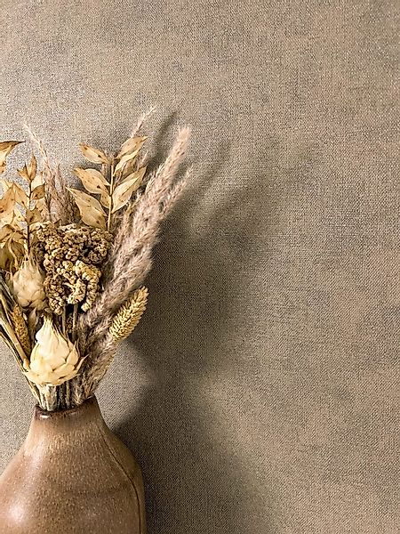 Newroom Vliestapete Co. 17 Nougat Marrone Tapete Universal Unifarbe,Struktu günstig online kaufen