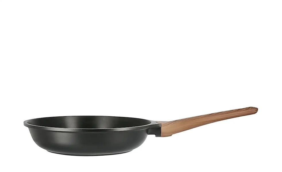 KHG Bratpfanne   ¦ schwarz ¦ Aluminium ¦ Maße (cm): H: 5,4  Ø: 24 Töpfe & P günstig online kaufen