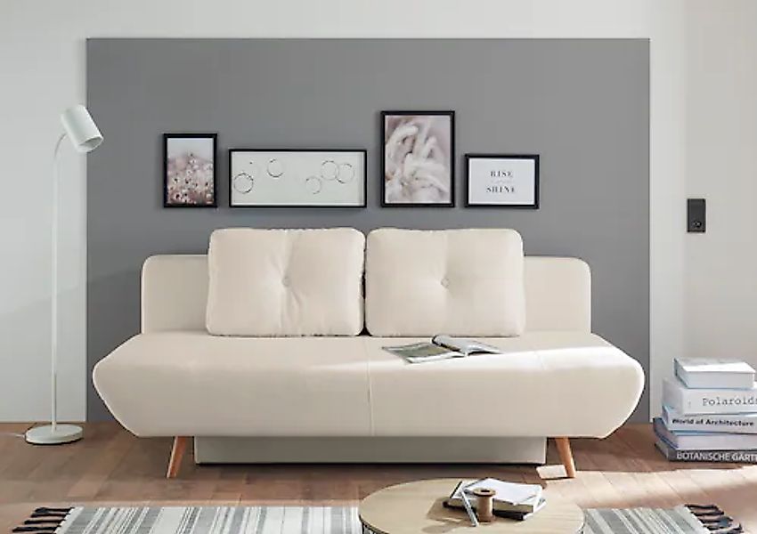 Home affaire Schlafsofa »Segmon« einfach in ein bequemes Bett umwandeln, in günstig online kaufen