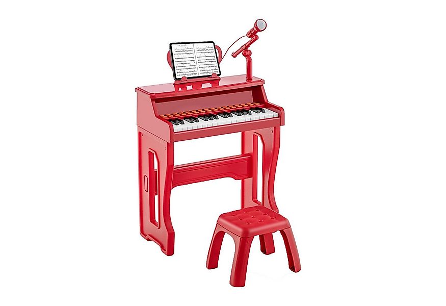 COSTWAY Spielzeug-Musikinstrument 37 Tasten Keyboard, mit Mikrofon günstig online kaufen