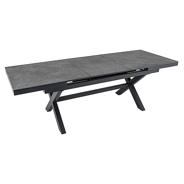 riess-ambiente Gartentisch EMPIRE 180-240cm anthrazit (Einzelartikel, günstig online kaufen