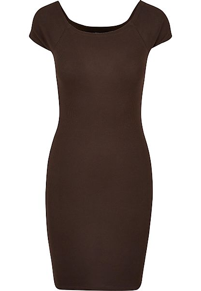 URBAN CLASSICS Shirtkleid "Urban Classics Damen Ladies Off Shoulder Rib Dre günstig online kaufen