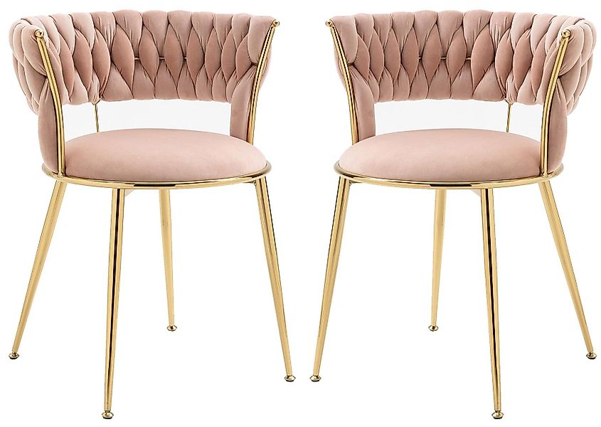 LVHOM Esszimmerstuhl Luxuriöse Samt-Stühle 2er-/4er-/6er-Set mit günstig online kaufen