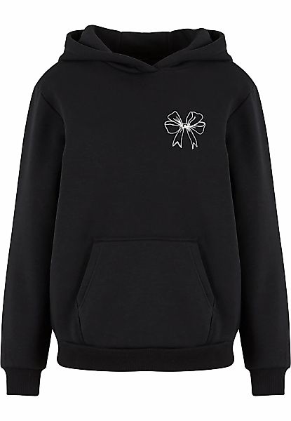 Miss Tee Kapuzenpullover "Miss Tee Good Vibes Bow Ladies Fluffy Hoody" 1 St günstig online kaufen