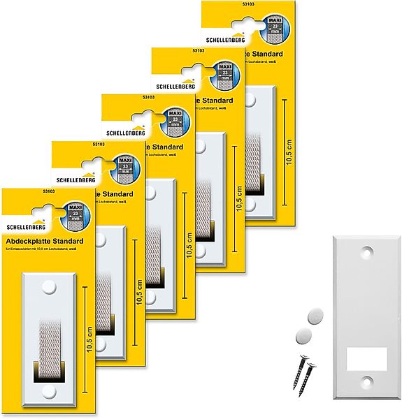 SCHELLENBERG Gurtwickler-Abdeckplatte Standard Maxi, 10,5 cm günstig online kaufen