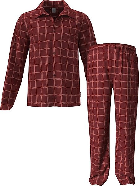 Calvin Klein Underwear Schlafanzug LS BUTTON DOWN PANT SET Mit elastischem günstig online kaufen