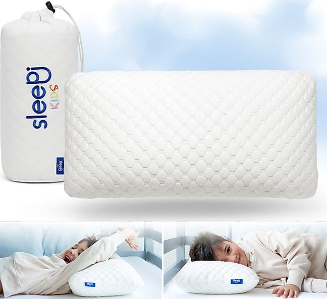 SLEEPI Kopfkissen Kids Cloud, Füllung: Schaumstoffwürfel, günstig online kaufen