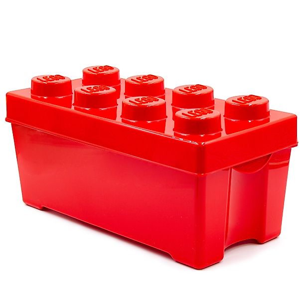 LEGO® Aufbewahrungsbox Original LEGO Aufbewahrungsbox (Rot, günstig online kaufen