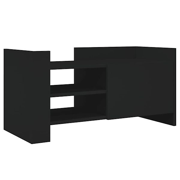 VidaXL TV-Schrank Schwarz 80x35x40 cm Holzwerkstoff günstig online kaufen