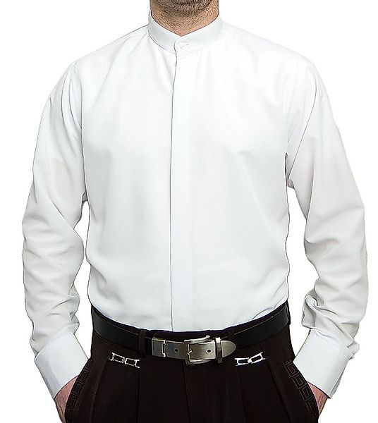 Pierre Martin Hemd Herren Hemd Stehkragen günstig online kaufen