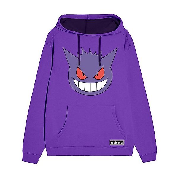 POKÉMON Hoodie Gengar Face Geist Geister Ghost Type günstig online kaufen